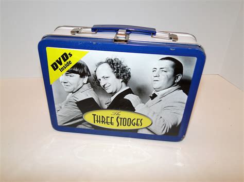 three stooges metal lunch box|lunch box three stooges for sale .